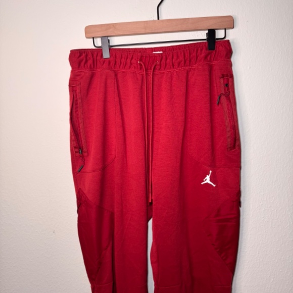 Jordan Brand Joggers Men's XL Red Oklahoma Sooner Team Issued Performance - Picture 2 of 6
